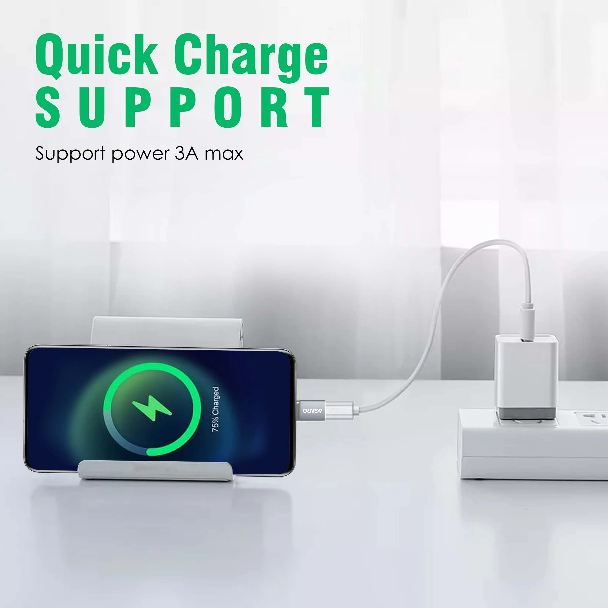 Blaze USB 3.0 to Type C OTG Adapter, Compatible with Thunderbolt to USB Adapter, Laptops Including MacBook Pro, Air and All Type-C Devices, Portable and High-Speed Data Transfer - Image 4