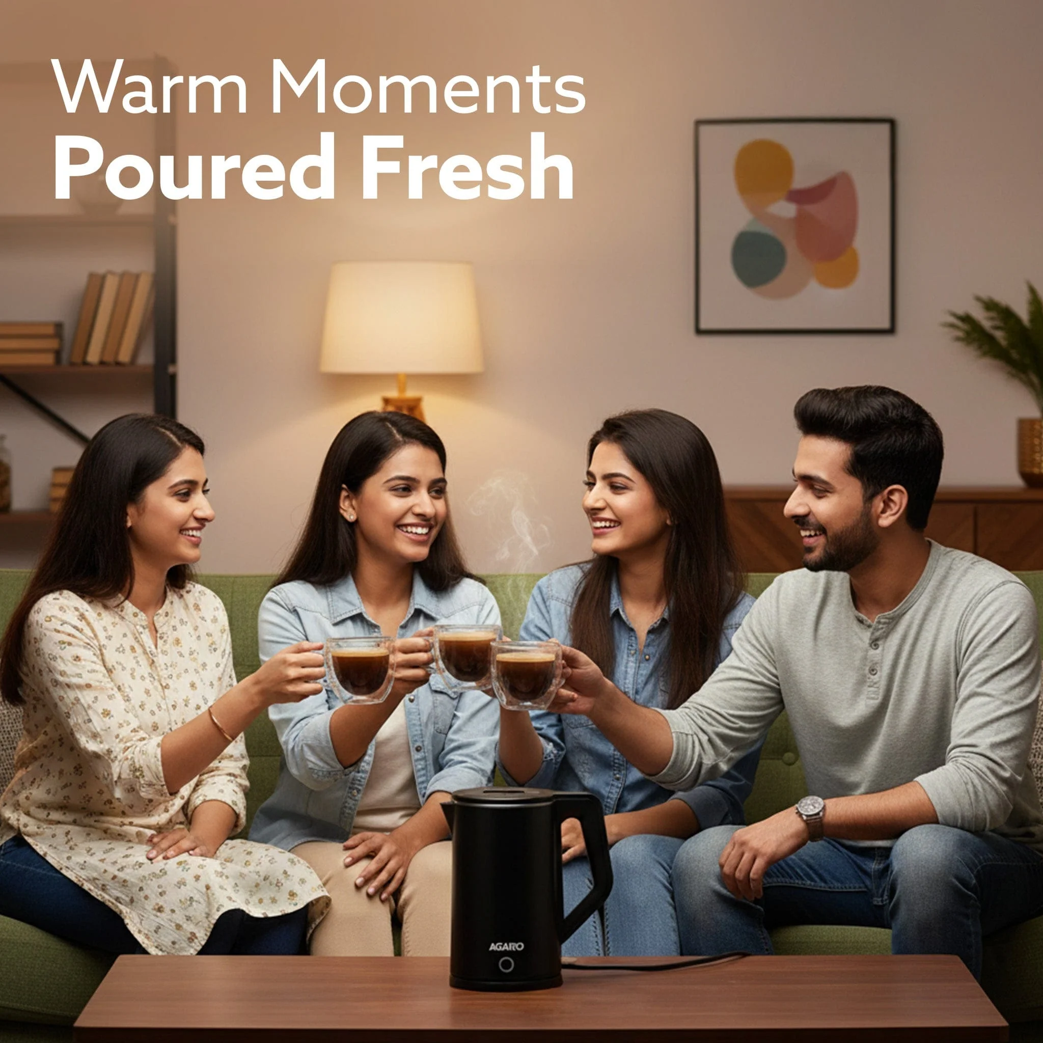Elegant Electric Kettle - 1.8L - Black | Buy Electric Kettles Online in India at Best Price - Image 8