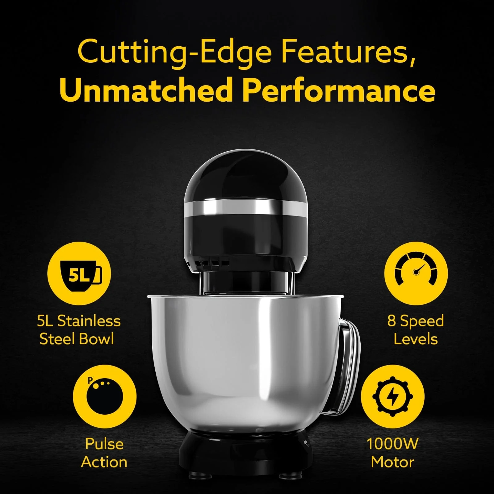 Royal Stand Mixer 1000W - Image 6
