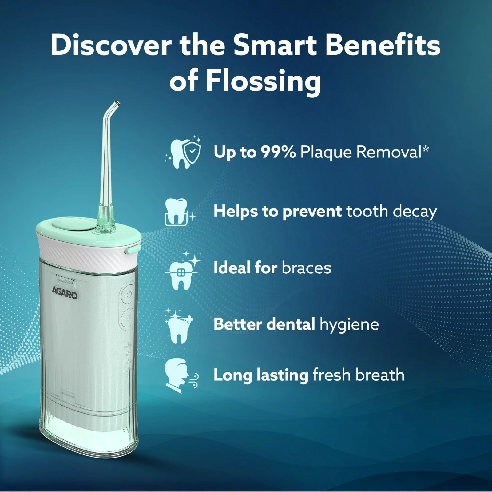 Ultra Travel Dental Flosser for teeth 180ml - Image 3