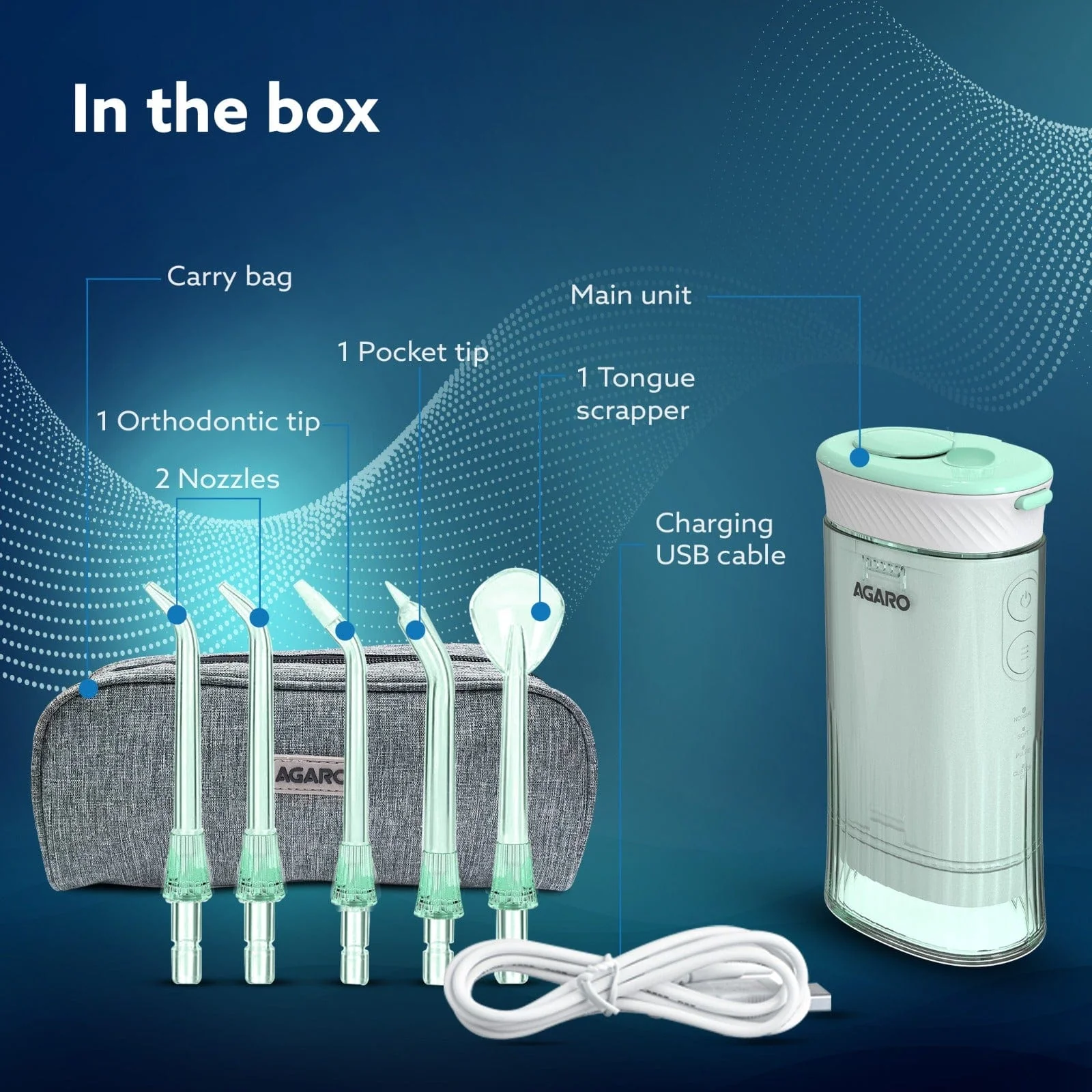 Ultra Travel Dental Flosser for teeth 180ml - Image 6